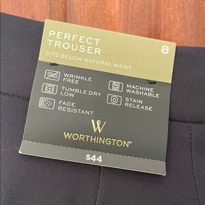 Worthington Navy Perfect Trousers